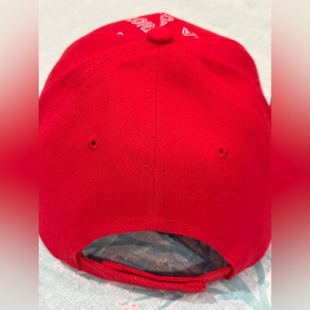 NWT Red Florida Cap with White Lettering - Picture 4 of 4